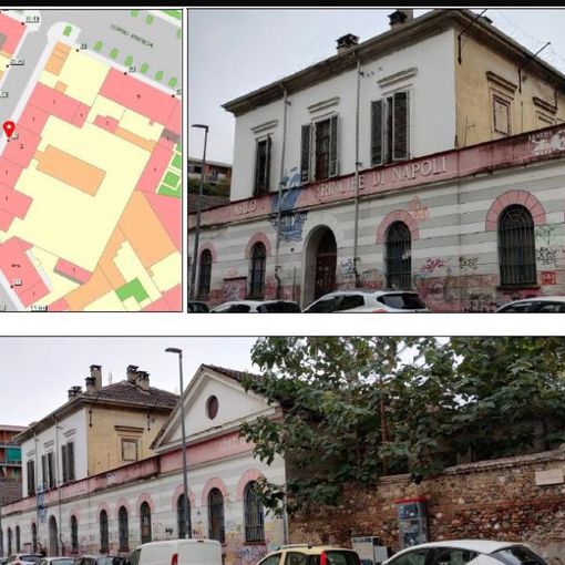 ex asilo via Alessandria collage