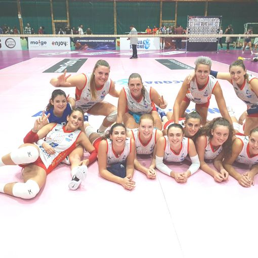 Eurospin Ford Sara Pinerolo schiacciasassi: 3 a 0 a Roma al l’Acqua e Sapone Volleygroup