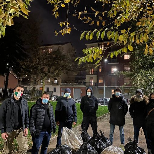 In strada per pulire le foglie secche: l'iniziativa di Fdi e Aliud