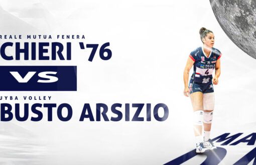 Volley, Reale Mutua Fenera Chieri ’76 a Busto Arsizio per il recupero della 10ª giornata