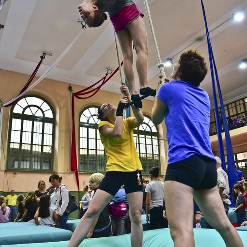 Festa dell'Acrobatica per i bambini domenica 13 gennaio