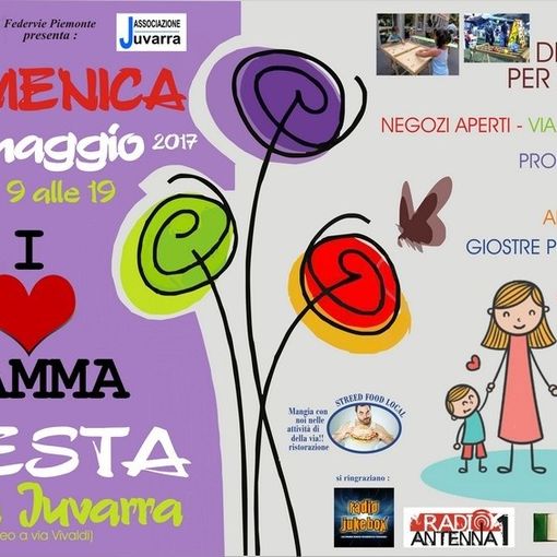 Anche Nichelino oggi festeggia la mamma