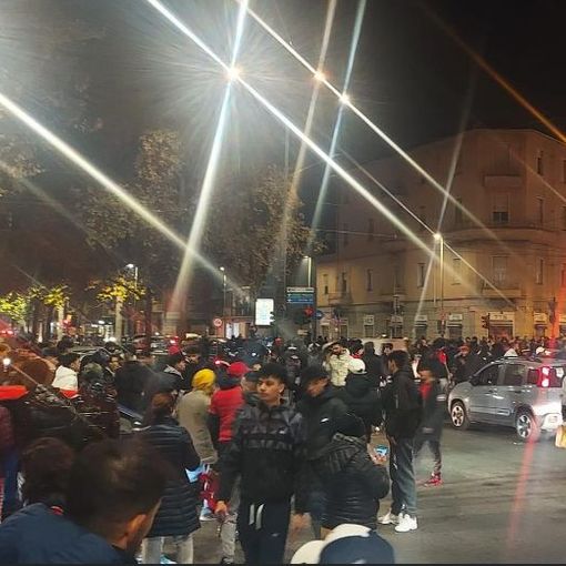 festa tifosi marocchini