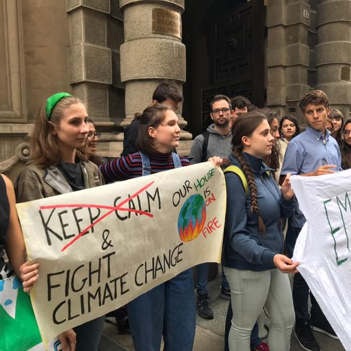 Gli studenti di Fridays in Regione: “Il Piemonte dichiari lo stato di emergenza climatica” [VIDEO]