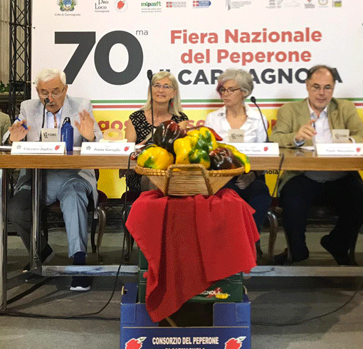 Fiera del Peperone di Carmagnola, presentata la 70esima edizione: cibo, grandi eventi e ospiti illustri [VIDEO]