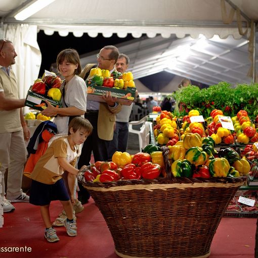 Il ristorante della 73^ Fiera Nazionale del Peperone di Carmagnola: il 10 settembre cena per la Fondazione Piemontese per la Ricerca sul Cancro di Candiolo