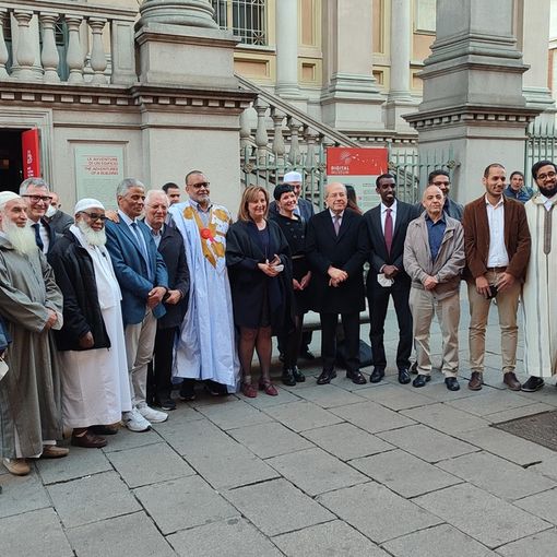 cerimonia con istituzioni