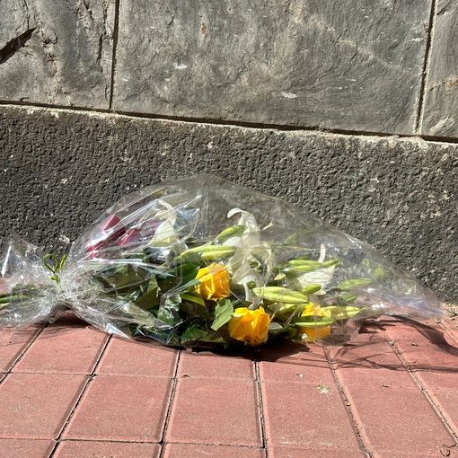 fiori alla stazione di brandizzo