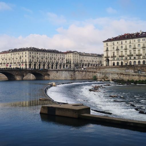 Fiume Po e lungo fiume Po