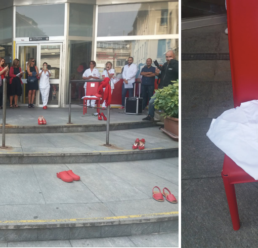 &quot;Non distruggete il nostro futuro&quot;: in piazza Castello il flash mob dei bimbi in difesa dell’ambiente [VIDEO]
