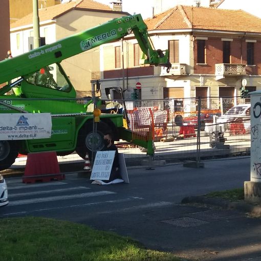 protesta in strada