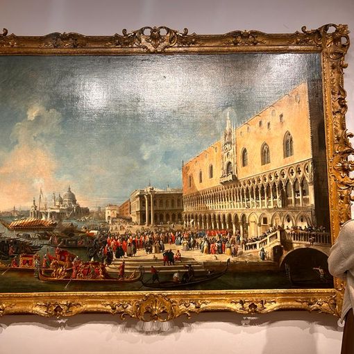 Il grande quadro di Canaletto, super star di Flahback: partita la fiera che unisce arte antica e contemporanea