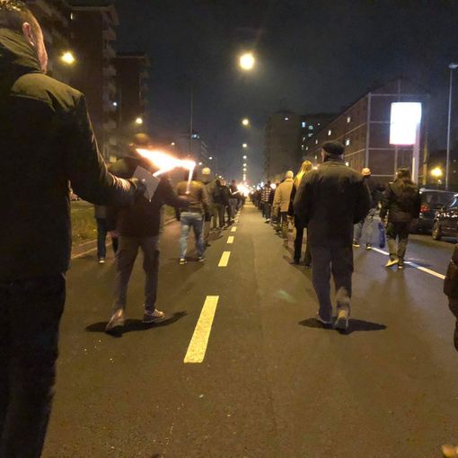 Casa Pound, corteo in ricordo dei Martiri delle Foibe a Lucento e Vallette