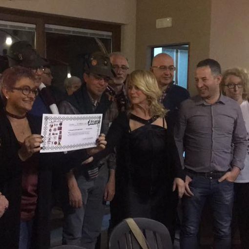 330 cuori Granata a Cervere (Cuneo), donati 22.000 euro agli Alpini per le zone terremotate