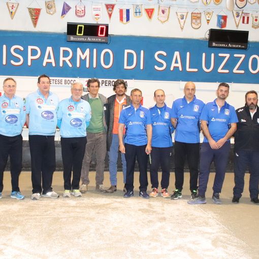 Saluzzo, la quadretta della Perosina Boulenciel vince il “Memorial Pinin De Chiesa” di bocce