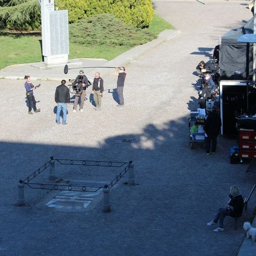 Set cinematografico a Collegno