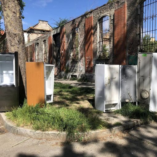 Frigo in strada