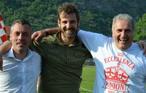 Finisce un'epoca: via Galluzzo e Falco dall'Union, qui in foto col presidente Casciello