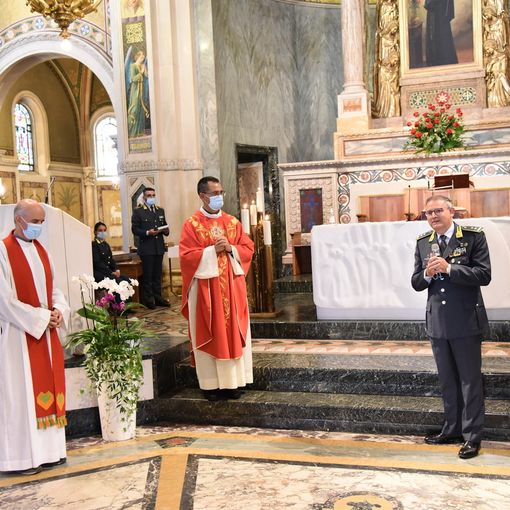 San Matteo, anche il comando regionale della Guardia di Finanza ha celebrato il suo patrono