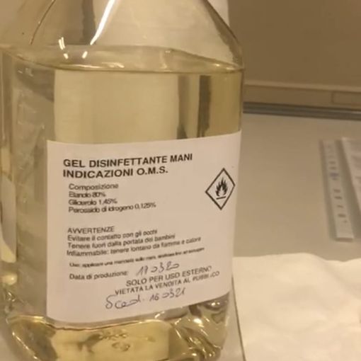 Coronavirus, in otto giorni Arpa ha prodotto più di mezza tonnellata di gel igienizzante