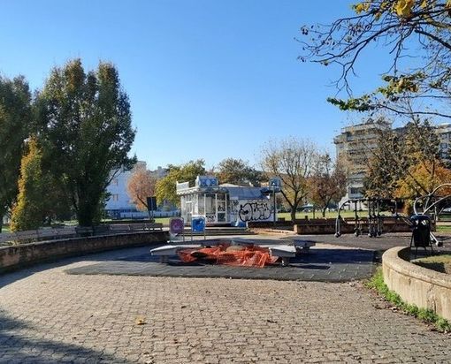 L'area verde di via Monastir è chiusa dal 2 ottobre