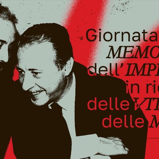 giornata vittime della mafia locandina