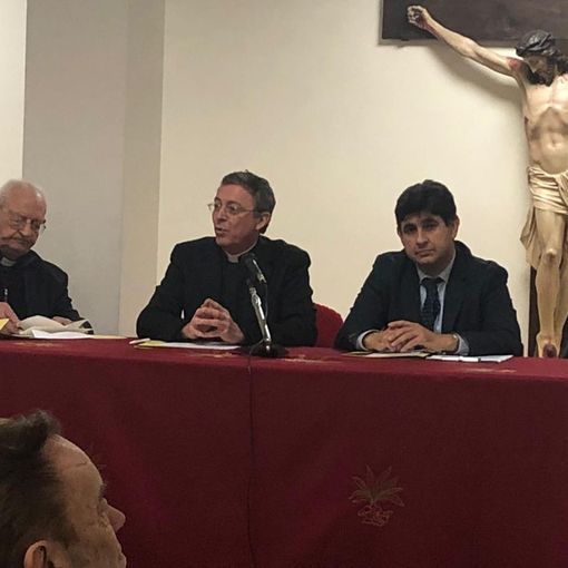 Giovanni Sardo, Presidente Nazionale UCAI,  apre l'Assemblea Triennale a Roma