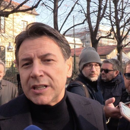 Giuseppe Conte a Torino