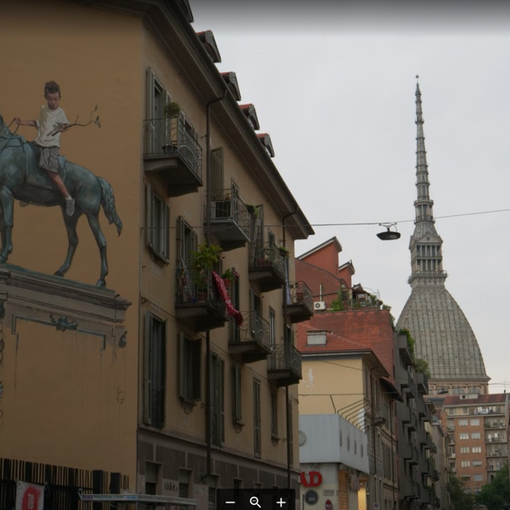 A Torino l'economia sostenibile si esprime anche attraverso la street art