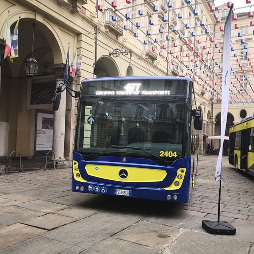 A Torino da oggi nuovi bus sulla linea 55