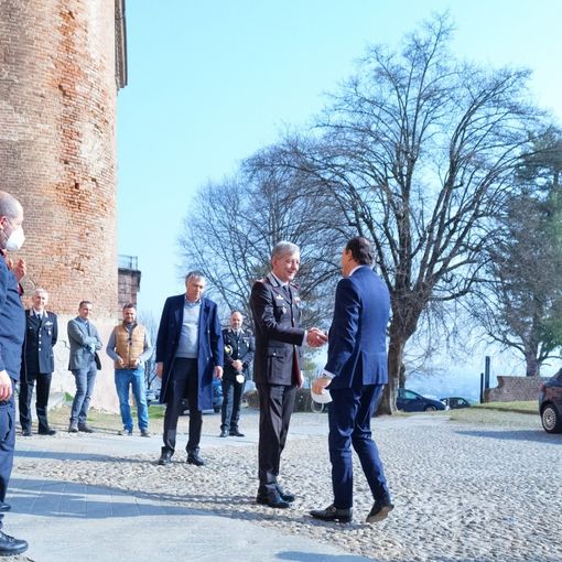Chiude l'hub vaccinale del Castello di Moncalieri: &quot;Sinergia tra carabinieri e istituzioni&quot;