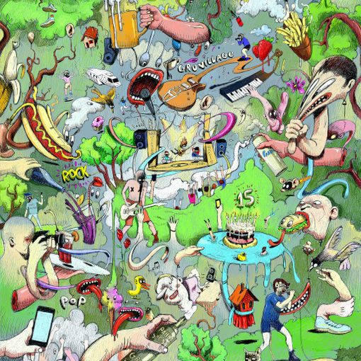L'artista Donato Sansone per la nuova immagine del GruVillage 105 Music Festival