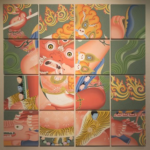 Al Mao, il direttore Davide Quadrio incontra l'artista nepalese Tsherin Sherpa