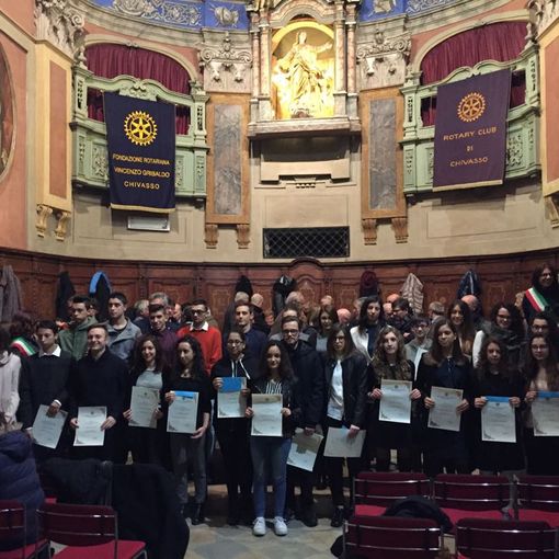 Borse di studio al Rotary Chivasso