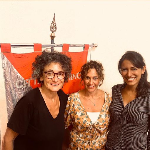 Caterina Romeo, Linda Senfett e Vittoria Nallo