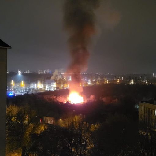 Incendio agli Orti di strada del Drosso a Mirafiori: in fiamme 5 baracche