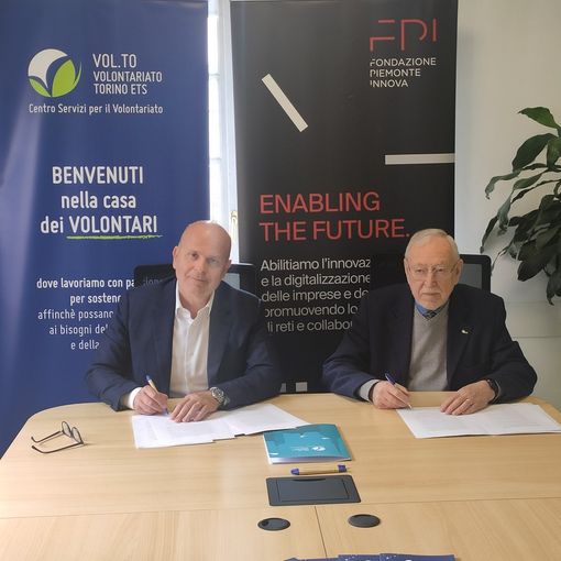 Siglato l'accordo tra Vol.To ETS e la Fondazione Piemonte Innova: innovazione e digitalizzazione nel settore servizi