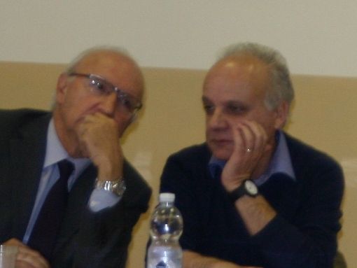 Da sinistra, l'assessore regionale alla Sanità, Antonio Saitta, e il direttore generale dell'Asl To4, çorenzo Ardissone