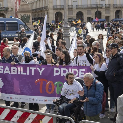 Disability Pride: tutto pronto per la sfilata fino in piazza Vittorio Veneto