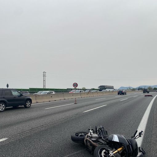 Incidente in tangenziale all'interscambio di Bruere