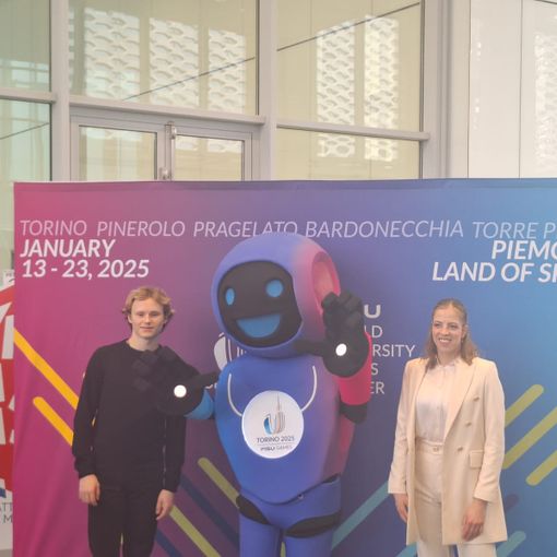 Carolina Kostner presenta &quot;TO Tag&quot;: la mascotte tutta social dei Giochi Mondiali Universitari di Torino 2025