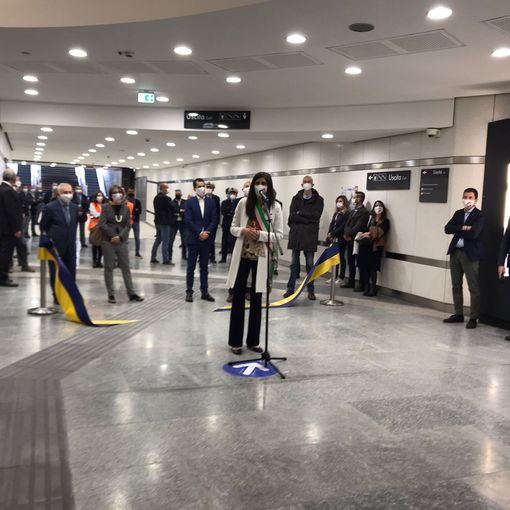 Inaugurazione della stazione Bengasi