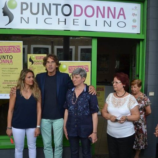 immagine di repertorio dell'inaugurazione del 'Punto Donna' di Nichelino