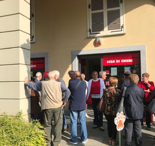 Inaugurata la nuova sede della Cgil a Chieri