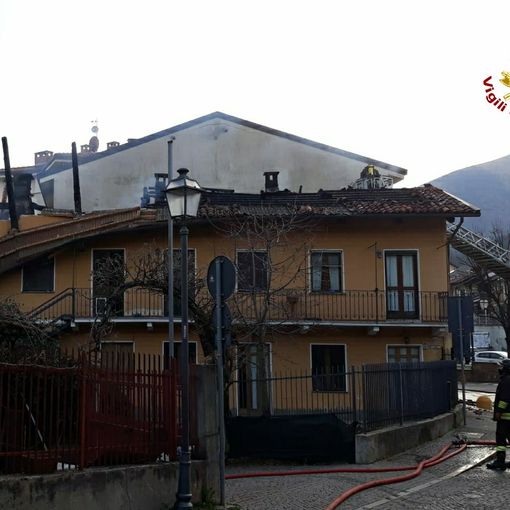 Incendio a La Cassa