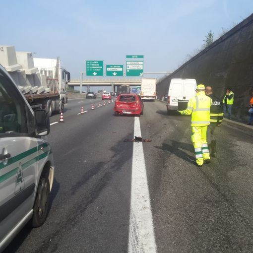 Incidente sulla tangenziale Sud: ferita una donna
