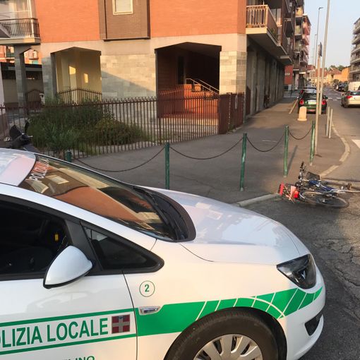 Nichelino, cade in bicicletta e finisce all'ospedale