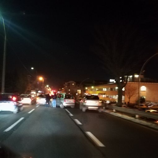 Incidente sul cavalcavia di corso Francia, all'altezza di Collegno: traffico rallentato
