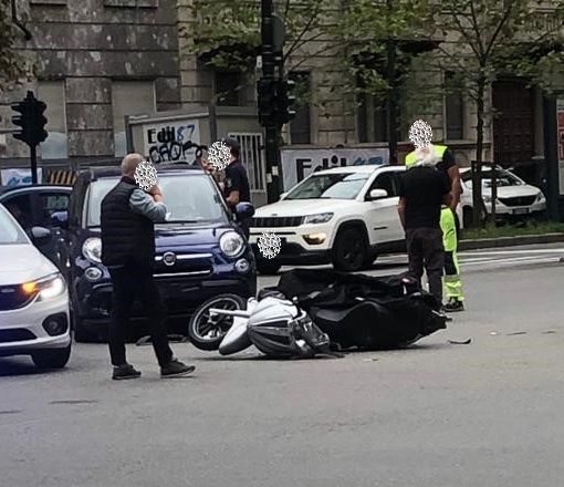 Un incidente in corso Galileo Ferraris (foto d'archivio)