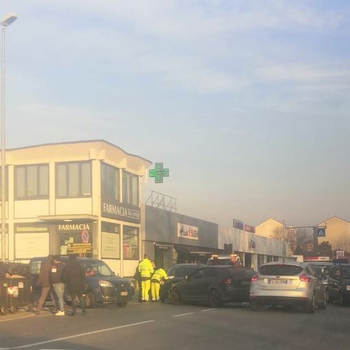 incidente in via XXV Aprile a Nichelino